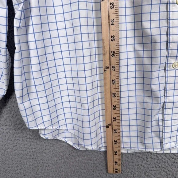 Polo Ralph Lauren Shirt Mens XXL White Performance Button Preppy Office Stretch - Picture 8 of 10